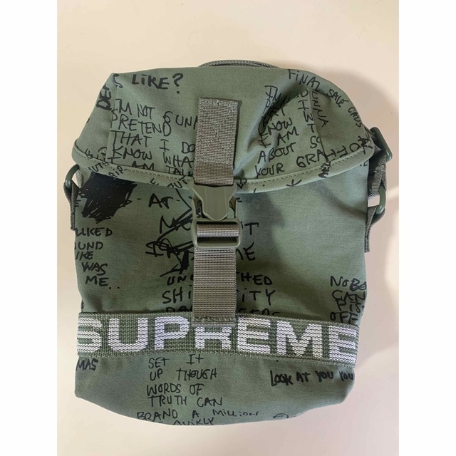 Supremeシュプリーム Field Side Bag Olive Gonz