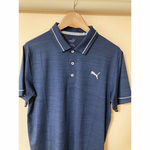 PUMA(プーマ)のPUMA GOLF プーマ ゴルフ メンズ 吸水速乾 半袖 ポロシャツ Lサイズ スポーツ/アウトドアのゴルフ(ウエア)の商品写真