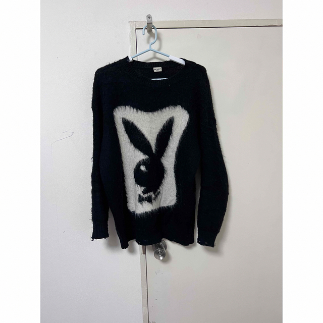 Saint Laurent(サンローラン)のsaint laurent playboy モヘアセーター　山崎賢人着用モデル メンズのトップス(ニット/セーター)の商品写真