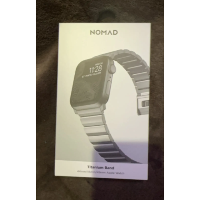NOMAD メタルリンクブレスレット　シルバー　for Apple Watch