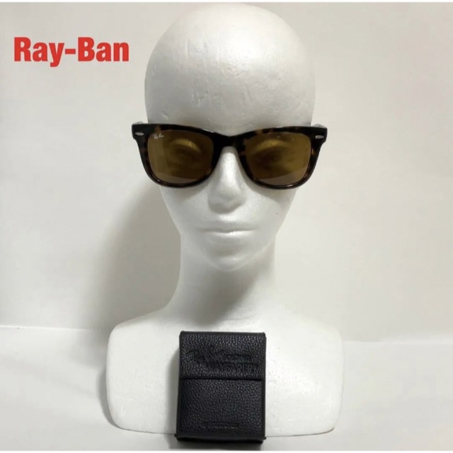 ベッコウ柄Ray-Ban　レイバン　サングラス　WAYFARER　折り畳み　RB4105