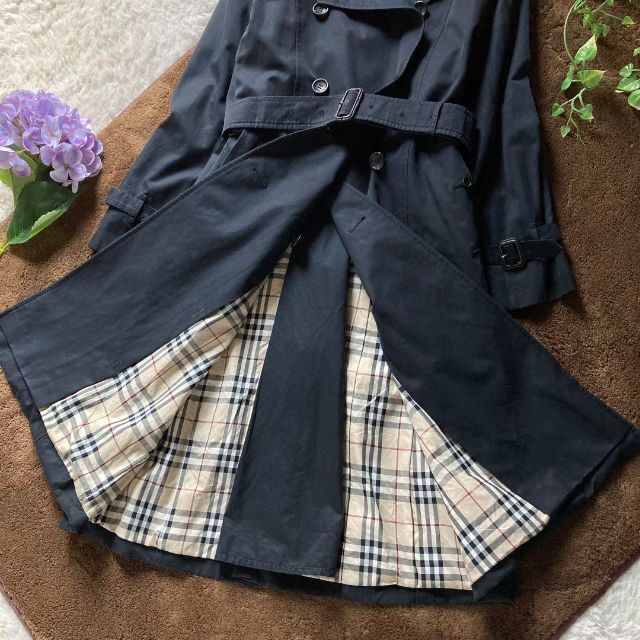 Burberry London ノバチエック柄 軽量 トレンチコート-