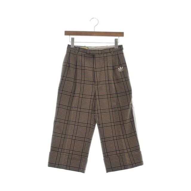 GUCCI グッチ クロップドパンツ 38(S位) ベージュx茶等(総柄) 【古着