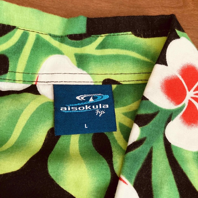 Sun Surf(サンサーフ)のヴィンテージアロハシャツ L MADE IN FIJI 総柄 花柄 メンズのトップス(シャツ)の商品写真