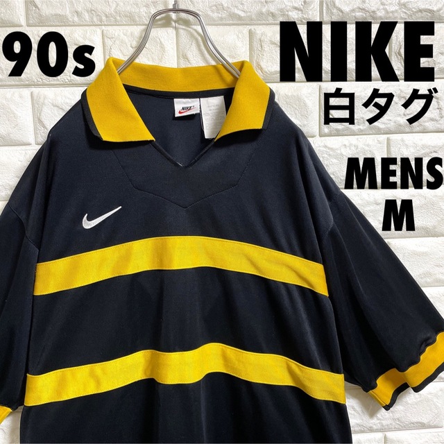 NIKE(ナイキ)のNIKE ナイキ　白タグ　ポロシャツ　ドライシャツ　メンズMサイズ メンズのトップス(ポロシャツ)の商品写真