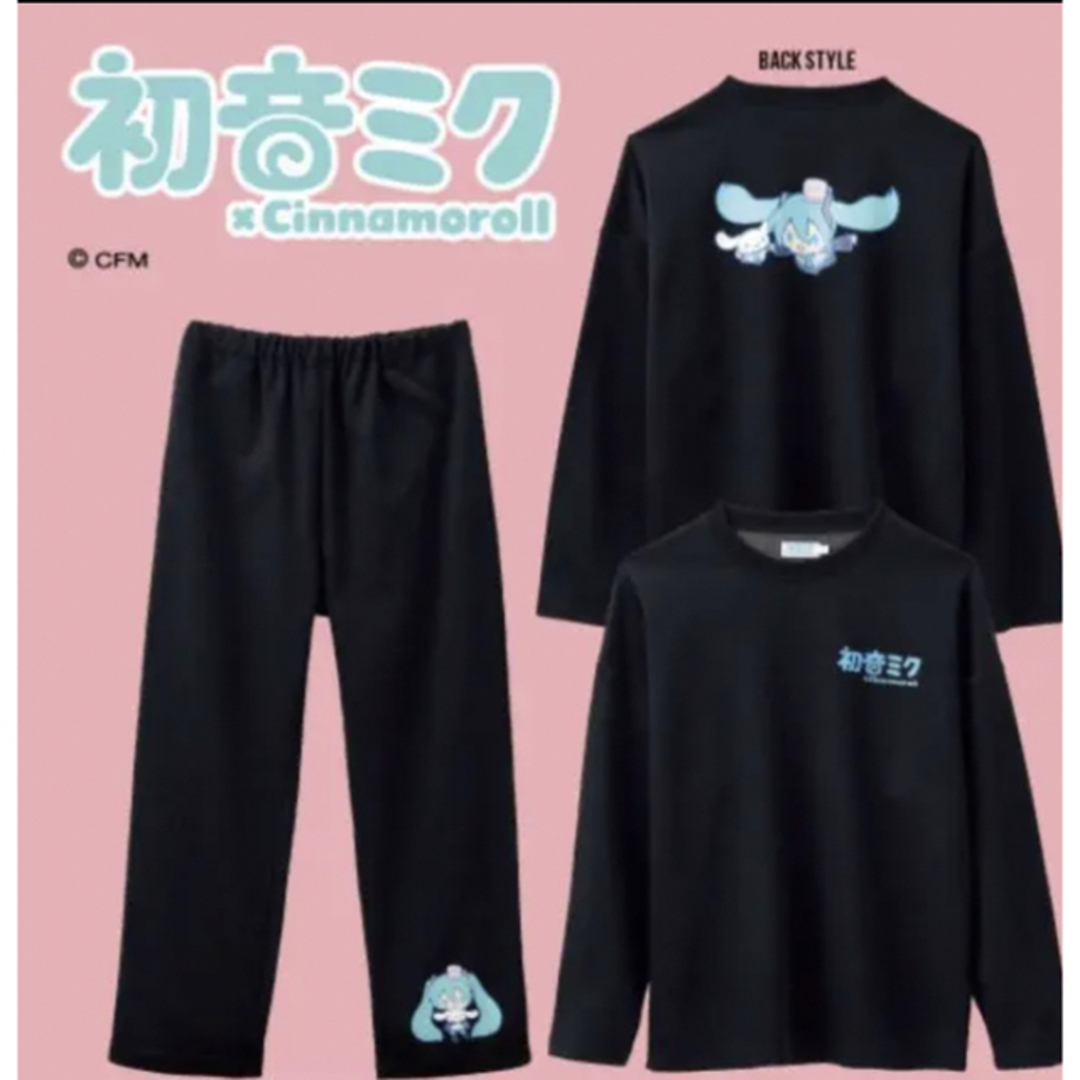 Avail - 人気 初音ミク×シナモロール コラボ ルームウェア M Avail - 人気 初音ミク×シナモロール コラボ ルームウェア M