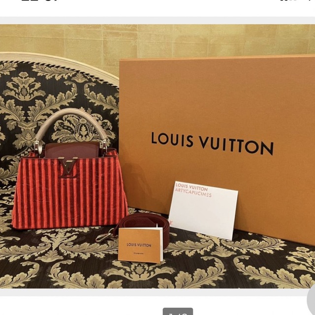 LOUIS VUITTON(ルイヴィトン)の限定　カプシーヌ　アーティ　パク・ソボ レディースのバッグ(ハンドバッグ)の商品写真