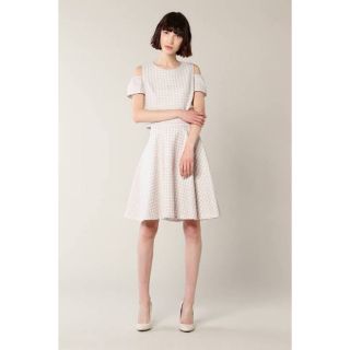 ジルスチュアート(JILLSTUART)のJILLSTUART カラーハウンドトゥースブラウス(シャツ/ブラウス(半袖/袖なし))