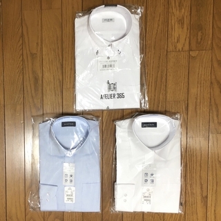 【 未開封 】 メンズ ワイシャツ 3枚セット(シャツ)