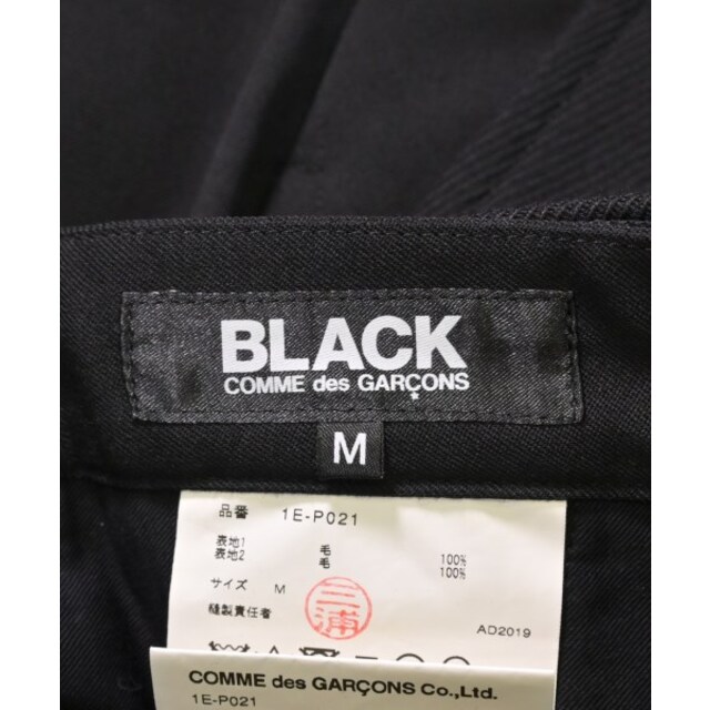 BLACK COMME des GARCONS パンツ（その他） M 黒