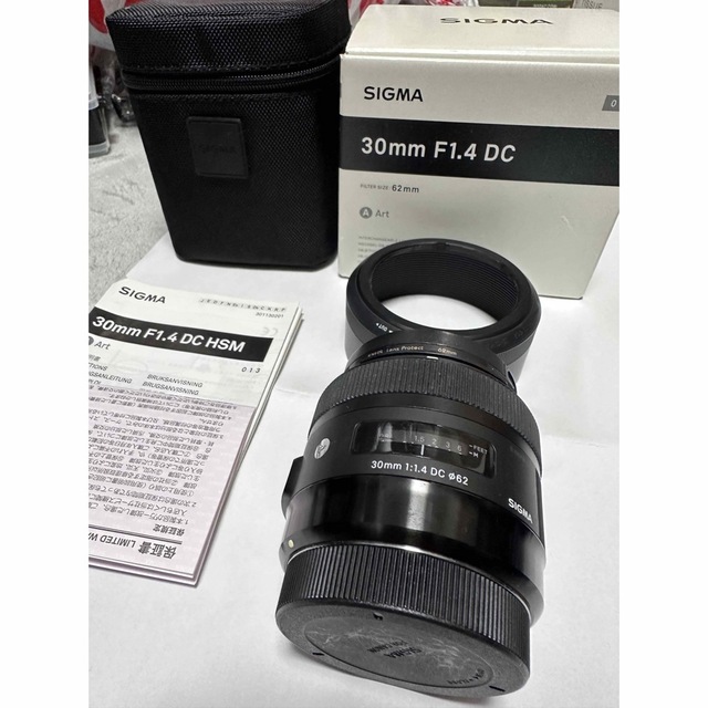 オンライン ショップ SIGMA 30mm F1.4 DC HSM Canon レンズ(単焦点