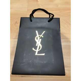 ysl サンローラン　ショッパー　マット(ショップ袋)