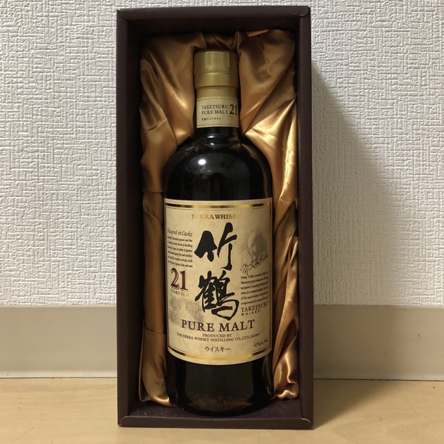 初売り】 【新品未開栓】ニッカ NIKKA ウイスキー 竹鶴 21年 ピュア