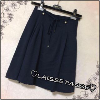 レッセパッセ(LAISSE PASSE)の美品♡LAISSE PASSE♡フレアスカート*36(ひざ丈スカート)