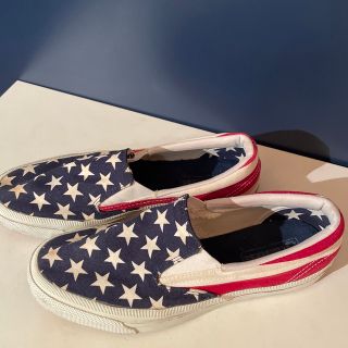 コンバース(CONVERSE)のCONVERSEアメリカ柄(25.5センチ)(スニーカー)