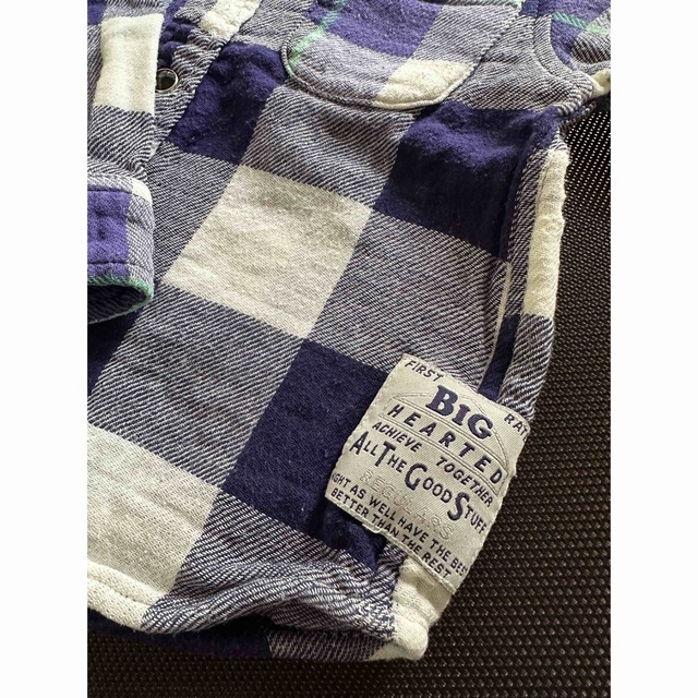 F.O.KIDS(エフオーキッズ)のネルシャツ 110 キッズ/ベビー/マタニティのキッズ服男の子用(90cm~)(ブラウス)の商品写真