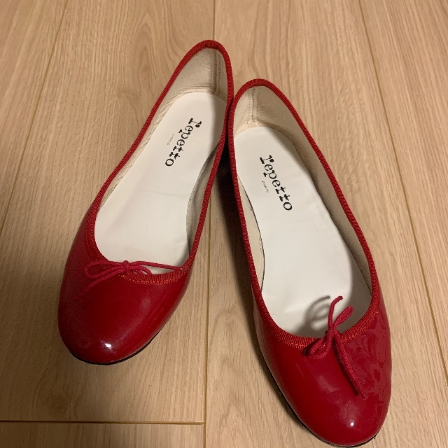 repetto(レペット)の美品　repetto  レペット　サンドリオン　バレエシューズ　38サイズ レディースの靴/シューズ(バレエシューズ)の商品写真