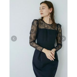 LagunaMoon - LAGUNAMOON LADYスリーブレースカッティングドレスの通販