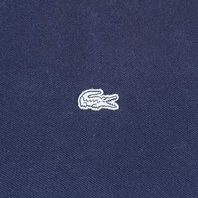 LACOSTE(ラコステ)の83j LACOSTE 鹿の子半袖ポロシャツ SLIMFIT 白ワニ ラコステ メンズのトップス(ポロシャツ)の商品写真