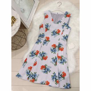 ハーリップトゥ WinterFloralLongsleeveDress