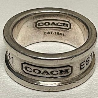 コーチ(COACH)の【 COACH 】 コーチ 指輪 リング 925 15号(リング(指輪))