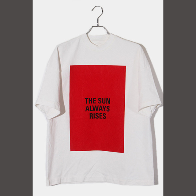 Jil Sander(ジルサンダー)の21SS ジルサンダー プリント 半袖Tシャツ XS ホワイト レッド メンズのトップス(Tシャツ/カットソー(半袖/袖なし))の商品写真