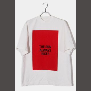 ジルサンダー(Jil Sander)の21SS ジルサンダー プリント 半袖Tシャツ XS ホワイト レッド(Tシャツ/カットソー(半袖/袖なし))