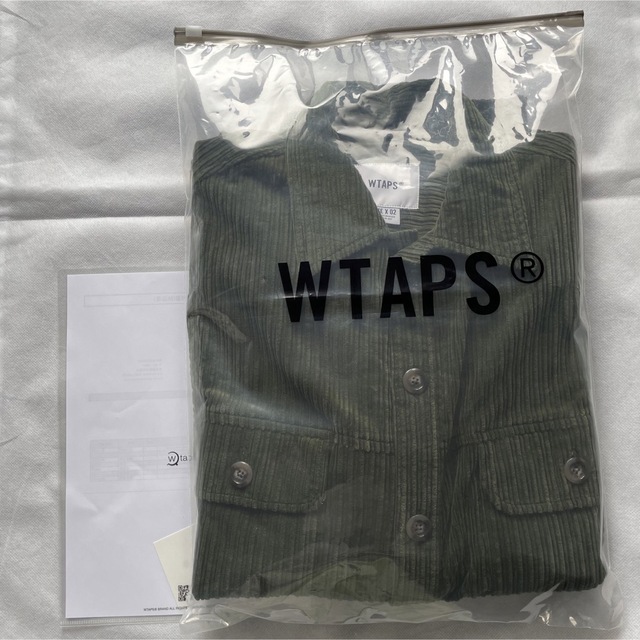 【S】 WTAPS  WCPO LS COTTON CORDUROY BLACK