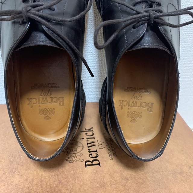 Paraboot   Berwick バーウィック  Uチップ UK 6.5の通販 by くろ