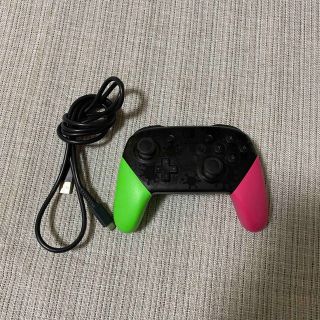 ニンテンドースイッチ(Nintendo Switch)のニンテンドーSwitch プロコントローラー　スプラトゥーン2カラー(その他)