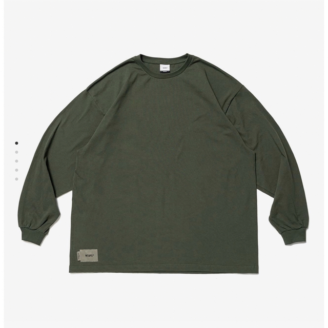 WTAPS PEAK OUT LS COTTON オリーブ  Lサイズ ロンT