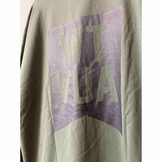 WTAPS PEAK OUT LS COTTON オリーブ  Lサイズ ロンT