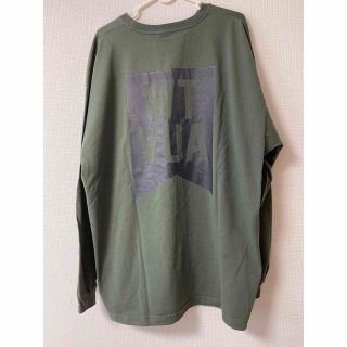 WTAPS PEAK OUT LS COTTON オリーブ  Lサイズ ロンT