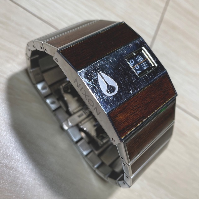 NIXON THE ROTOLOG WOOD 腕時計 - 腕時計(アナログ)