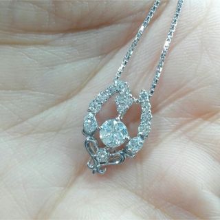 専用　0.304ct 0.26ct 0.04ct ダイヤモンドネックレス(ネックレス)