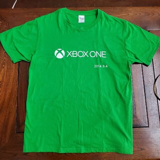 試着のみ XBOX ONE X Tシャツ 企業T テックT マイクロソフト