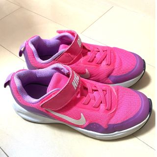 ナイキ(NIKE)のNIKE ピンクスニーカー　20センチ　(スニーカー)