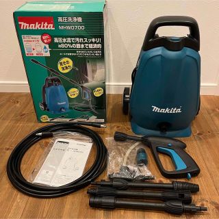 マキタ(Makita)の【美品】Makita✳︎高圧洗浄機✳︎MHW0700✳︎取扱説明書付き(その他)