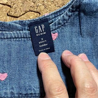 ギャップ(GAP)のgapワンピース　100㎝(ワンピース)