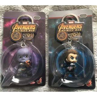 MARVEL - ホットトイズ コスベイビー キーホルダー サノス キャプテン