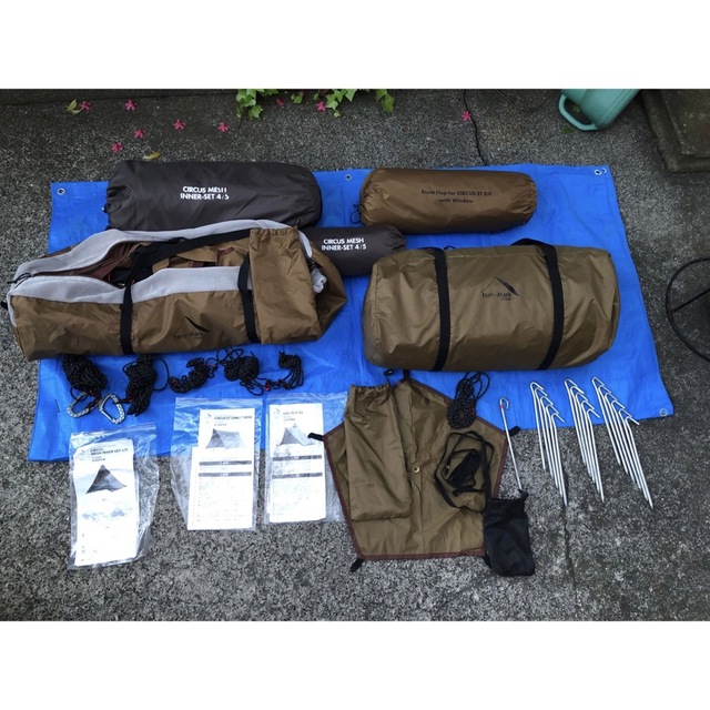 サーカスSTDXフロントフラップ付、コネクトヘキサ、メッシュインナー4