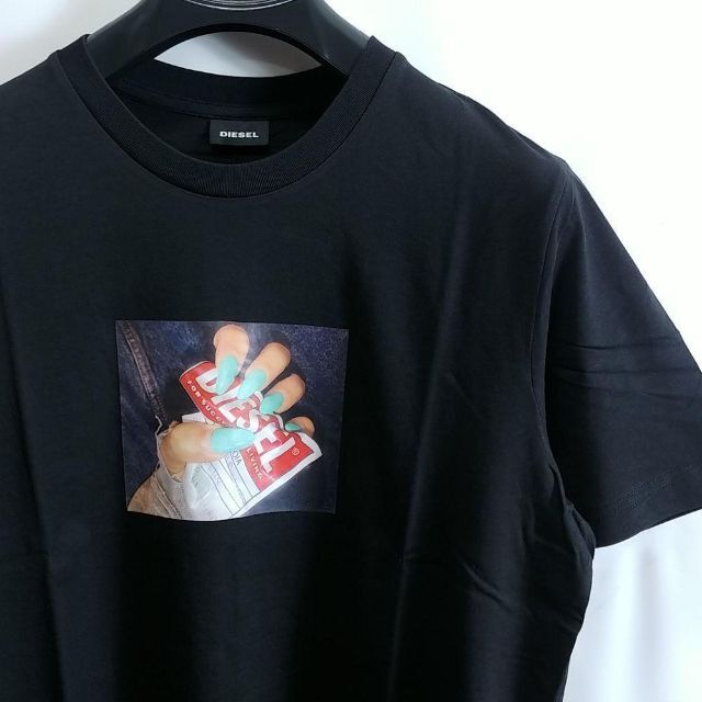 DIESEL(ディーゼル)の【新品】 XL ディーゼル Diesel Tシャツ MAGLIETTA 黒 メンズのトップス(Tシャツ/カットソー(半袖/袖なし))の商品写真