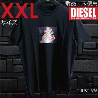 ディーゼル(DIESEL)の【新品】 3L ディーゼル Diesel Tシャツ MAGLIETTA 黒(Tシャツ/カットソー(半袖/袖なし))