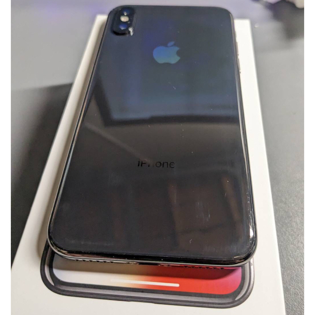 おまけ付き　iPhone X 64GB simフリー　美品