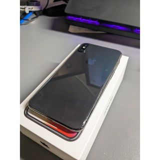 アイフォーン(iPhone)のおまけ付き　iPhone X 64GB simフリー　美品(スマートフォン本体)