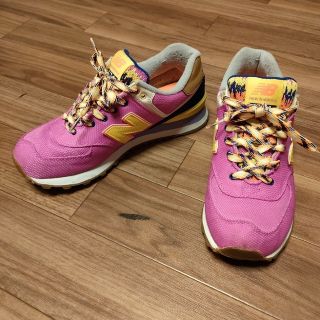 ニューバランス(New Balance)の美品　ニューバランス　574　スニーカー　カラフル(スニーカー)