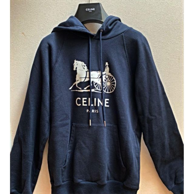 Celine セリーヌ サルキースウェットパーカー 今季一番 52.0%OFF