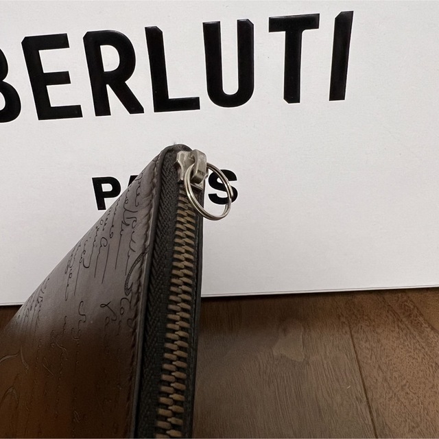 BERLUTI ベルルッティ クラッチ ニノGM スクリット カリグラフィ