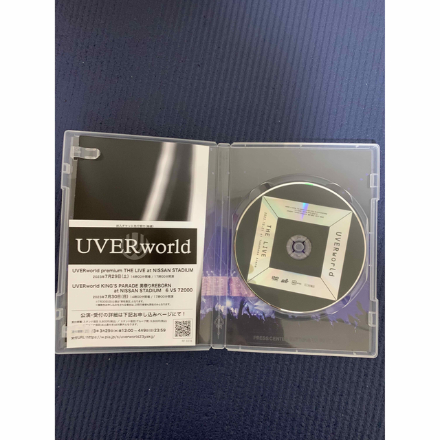 【即購入可】UVERworld　THE　LIVE　/DVD 2
