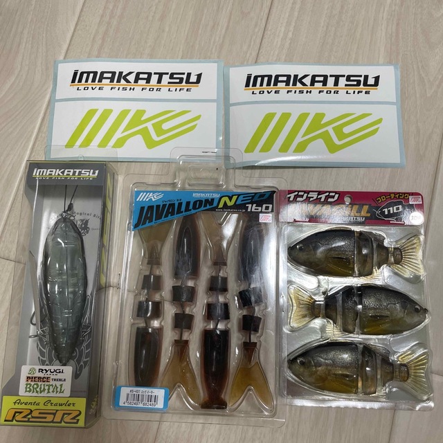 ルアーセット　megabass & IMAKATSU